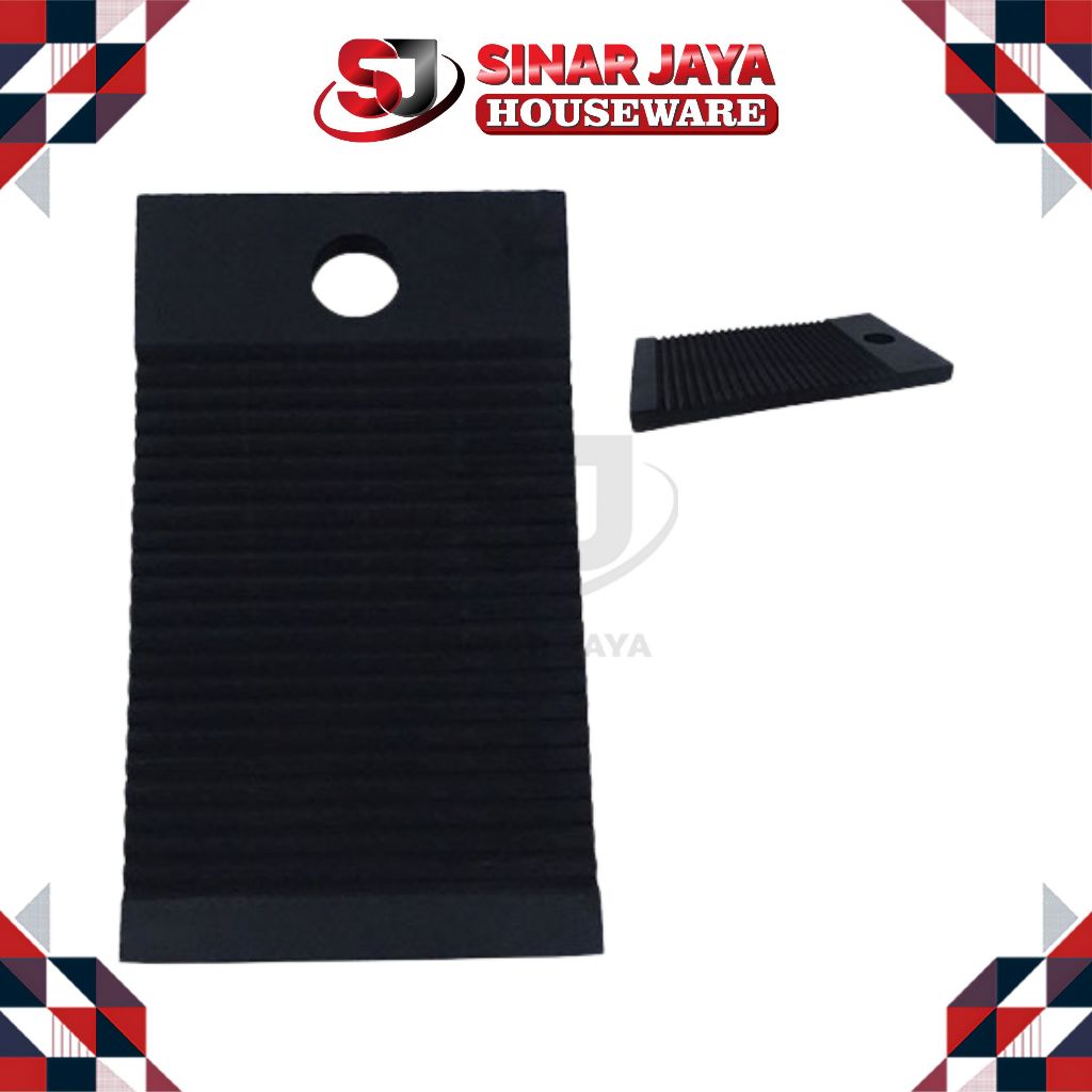 PAPAN CUCI SPON KARET / gilisan baju / papan cuci