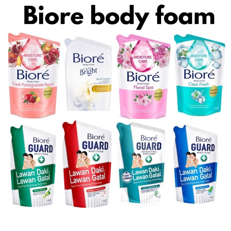 Biore body foam