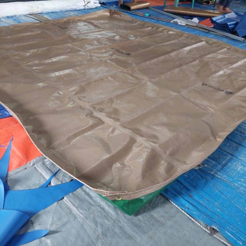 Ready Footprint Tenda Custom Bahan A20 / Alas Tenda / Terpal Footprint / Alas Tenda A20 Ori