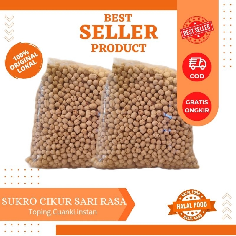 

SUKRO CIKUR SARI RASA 1/2 kg free kardus & bubble