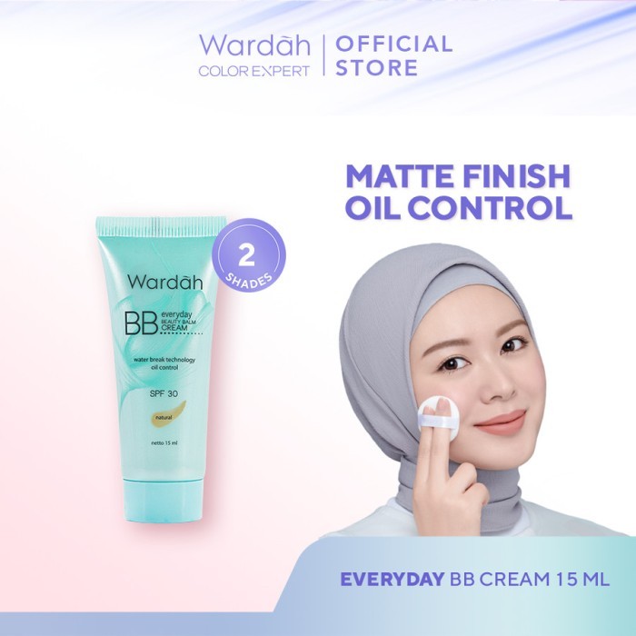 WARDAH Everyday BB Cream SPF 32 PA+++  - 15ml | KEMASAN BARU