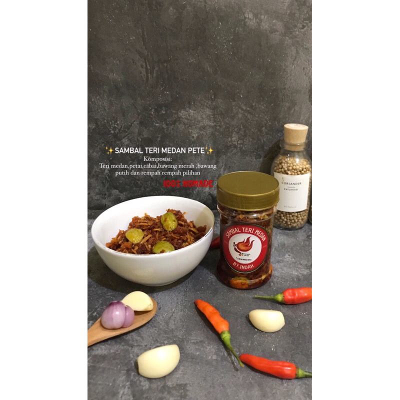 

SAMBAL TERI MEDAN PETE