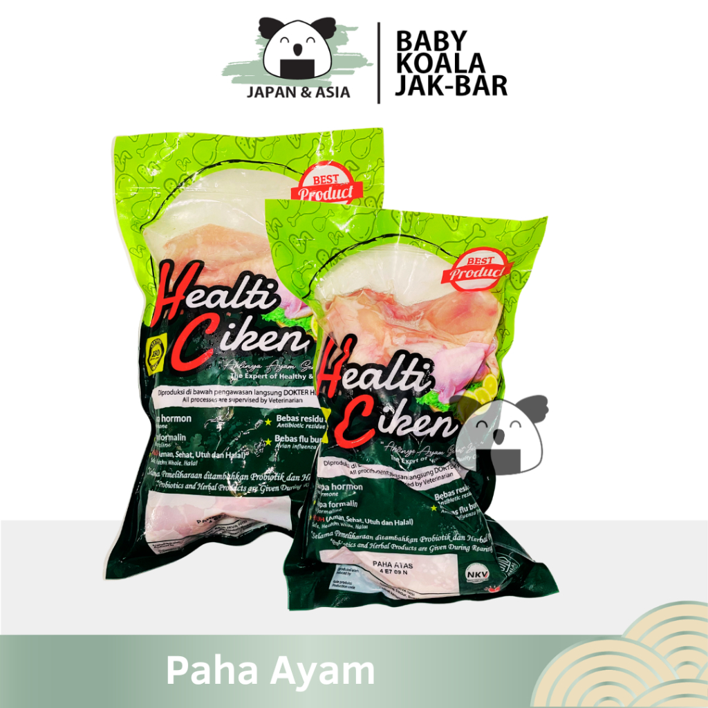 

HEALTI CIKEN Ayam Paha Atas & Paha Bawah 1 Kg Halal--