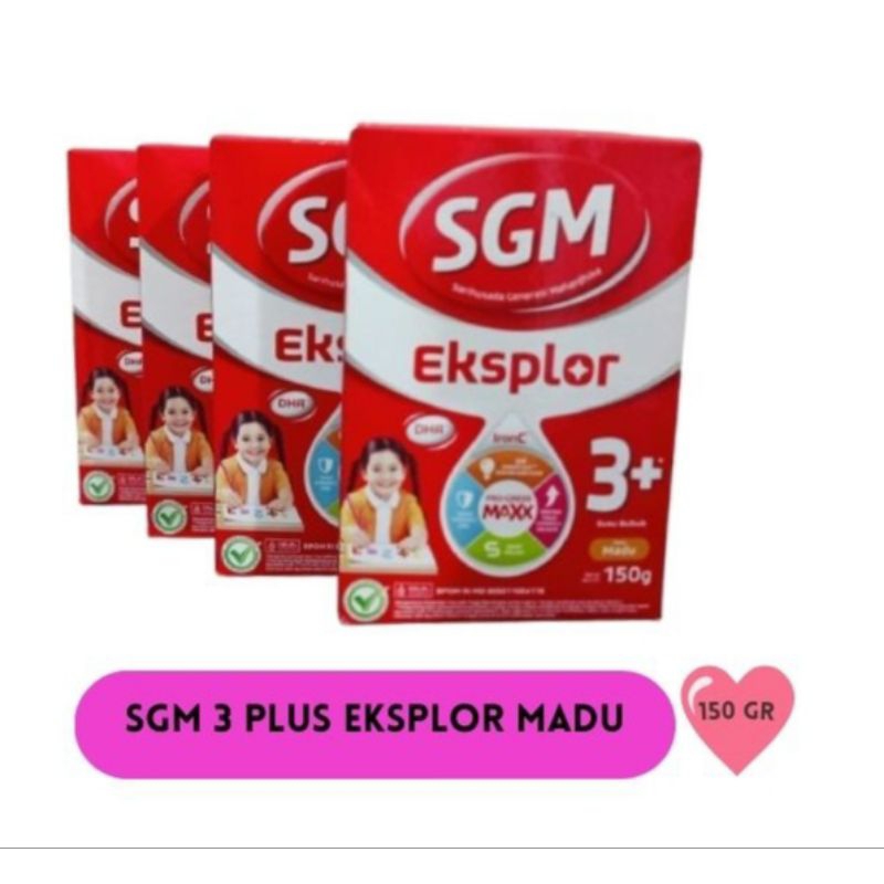 

SGM 3 Plus Eksplor Madu 150 gr