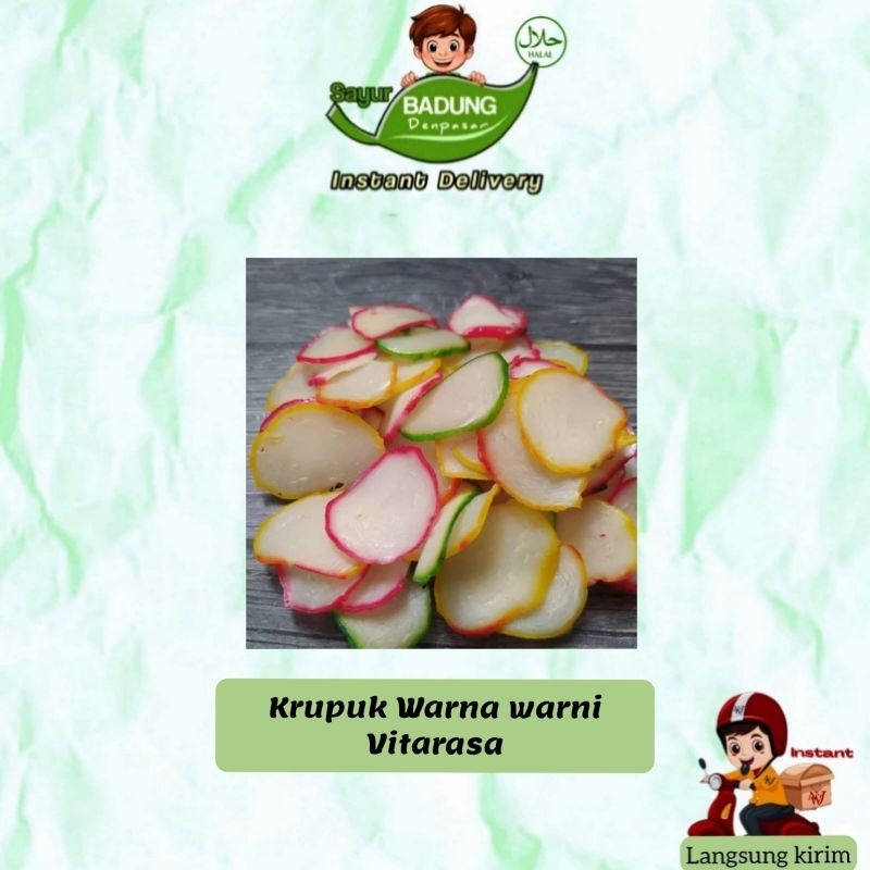 

Krupuk warna warni vitarasa_ badung