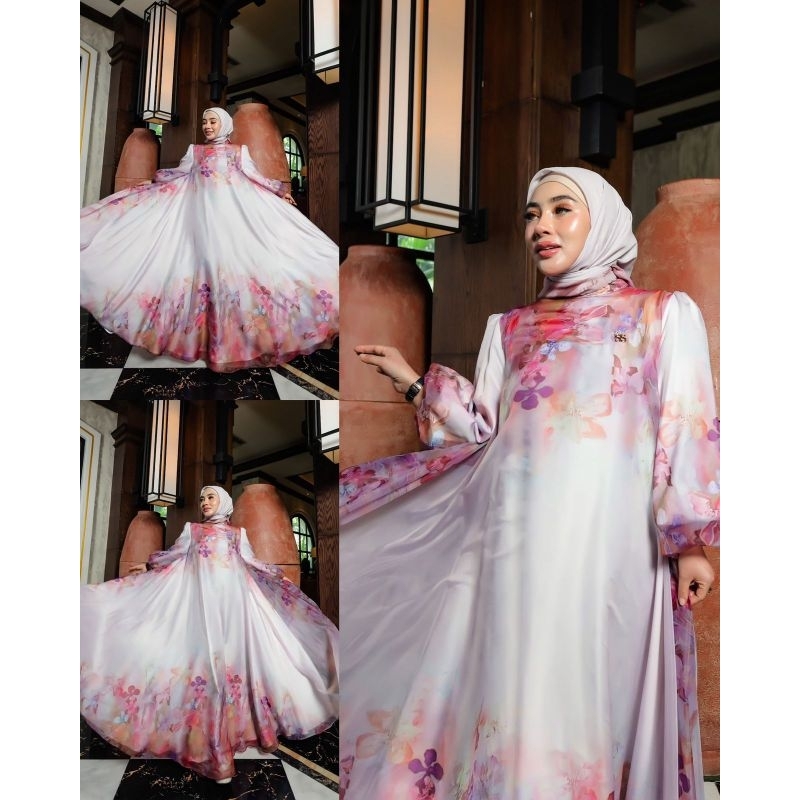 GAMIS SIKL SUTRA ORI BY SHELLA SAUKIA