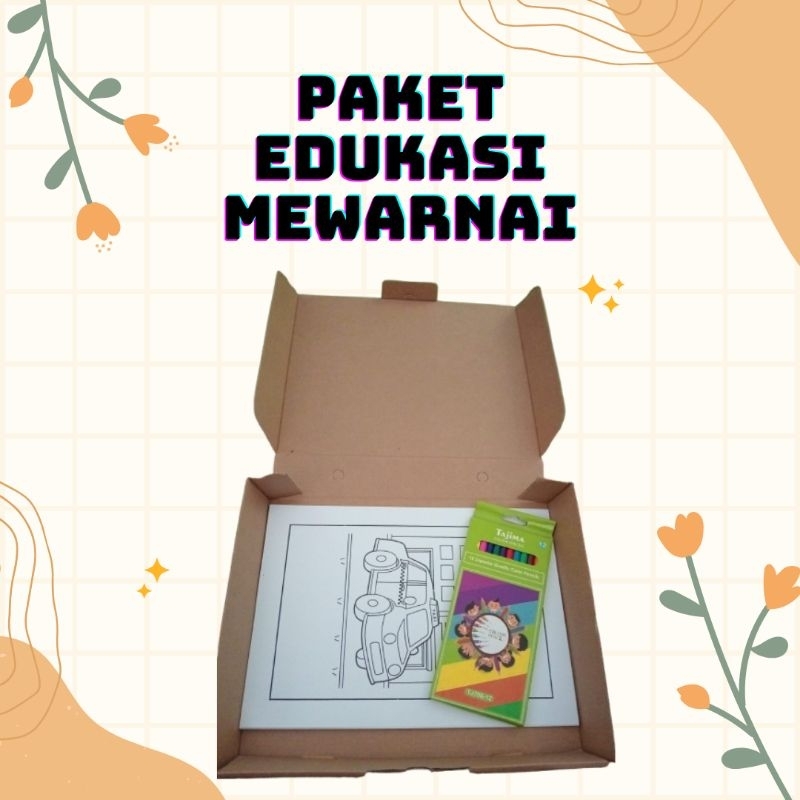 

Paket Edukasi Mewarnai Murah | Paket Latihan Mewarnai