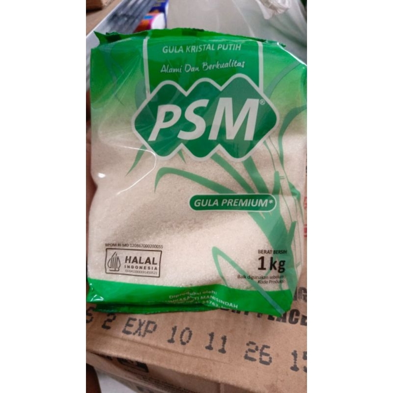 

Gula Pasir Kemasan PSM 1 KG