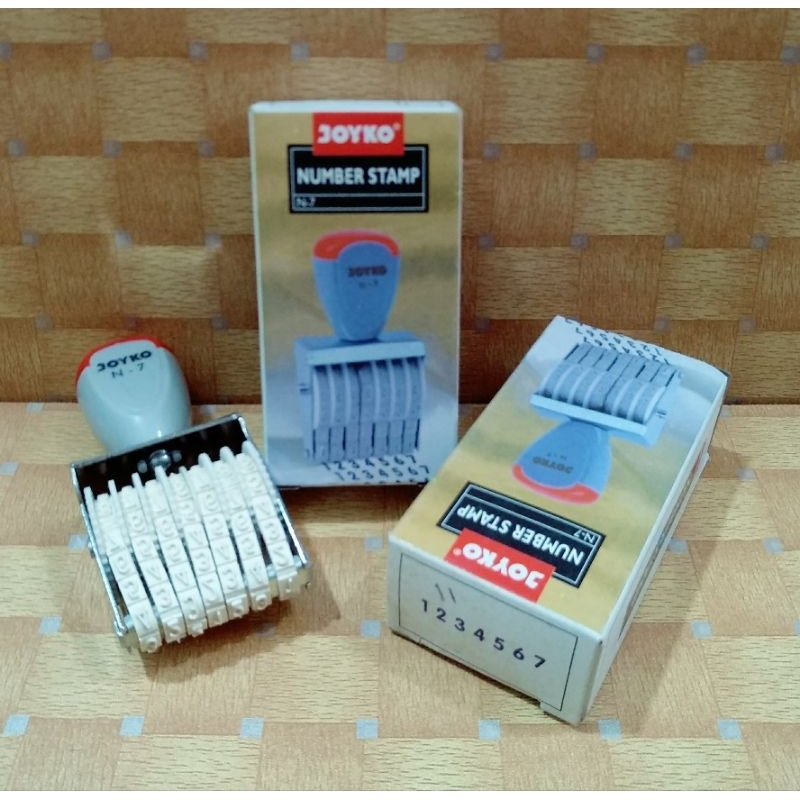 

JOYKO Number Stamp N7 (tujuh digit)