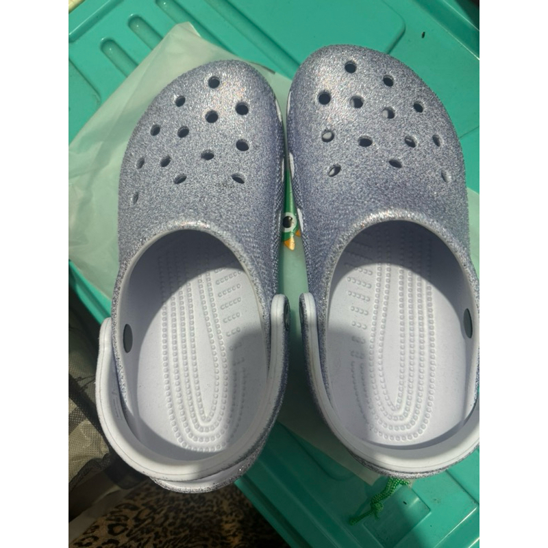 Crocs classic ORI Glitter kids clog frosted glitter