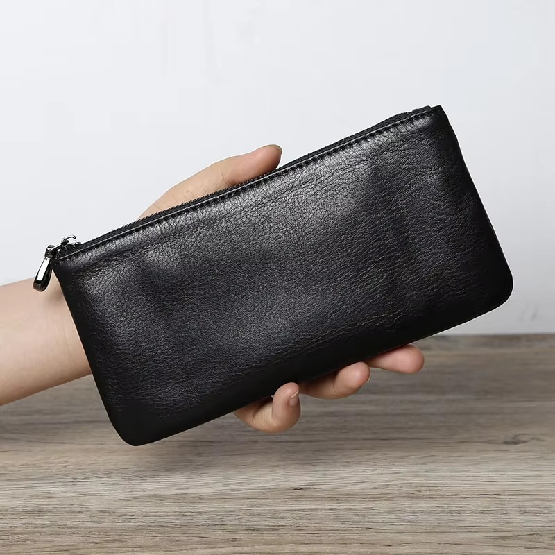 TERBARU Dompet pria kulit asli garut -dopet kartu- dompet panjang pashion nable