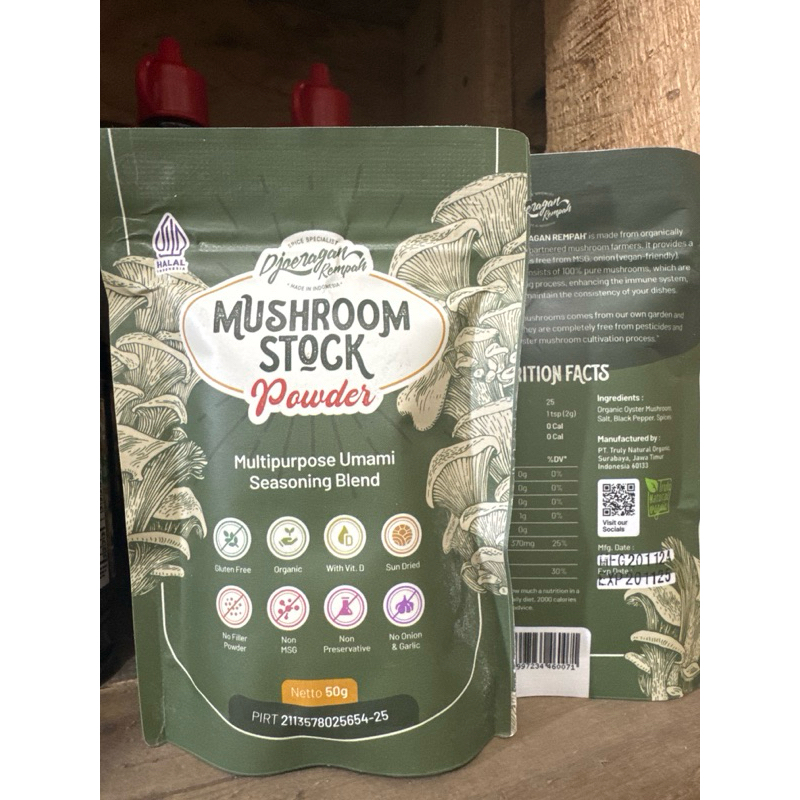 

Djoeragan Rempah Mushroom Stock Powder 50gr
