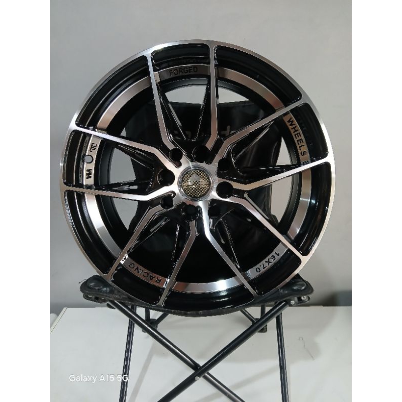 Velg mobil velg racing ring 16 two tone.  [PROMO]