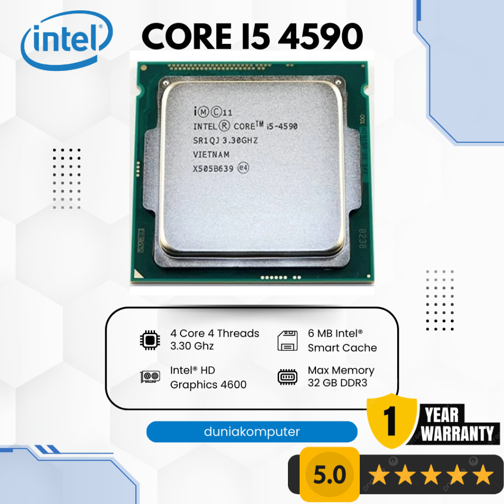 Processor Intel Core i5 4590 Socket 1150 gen 4