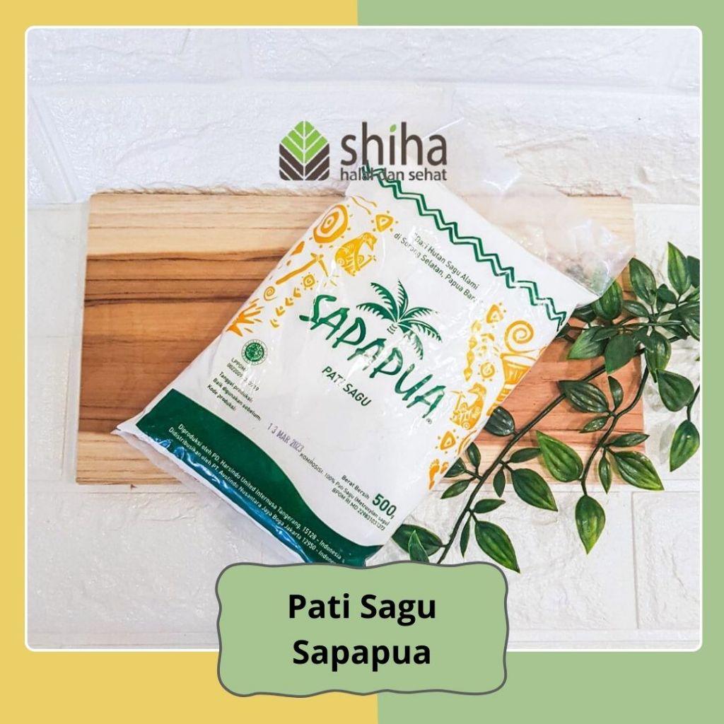 

SHIHA - SAPAPUA Tepung Sagu dari Papua 500 gram