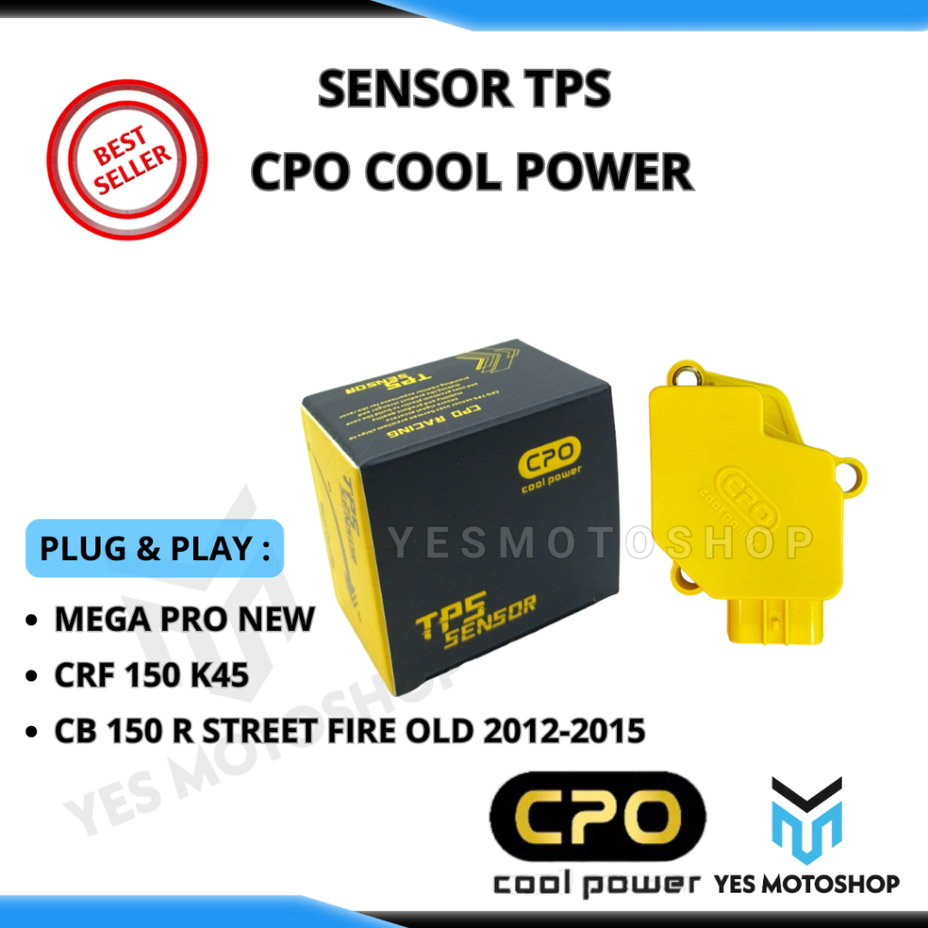 Sensor TPS CPO Cool Power CB 150 R CB150R Old Street Fire K15 CRF 150 K45 Megapro New 100% Ori
