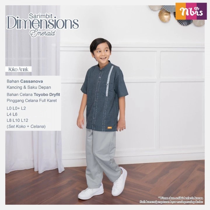 Nibras Sarimbit Koko Dimension Nibras Baju Koko Anak Laki Laki