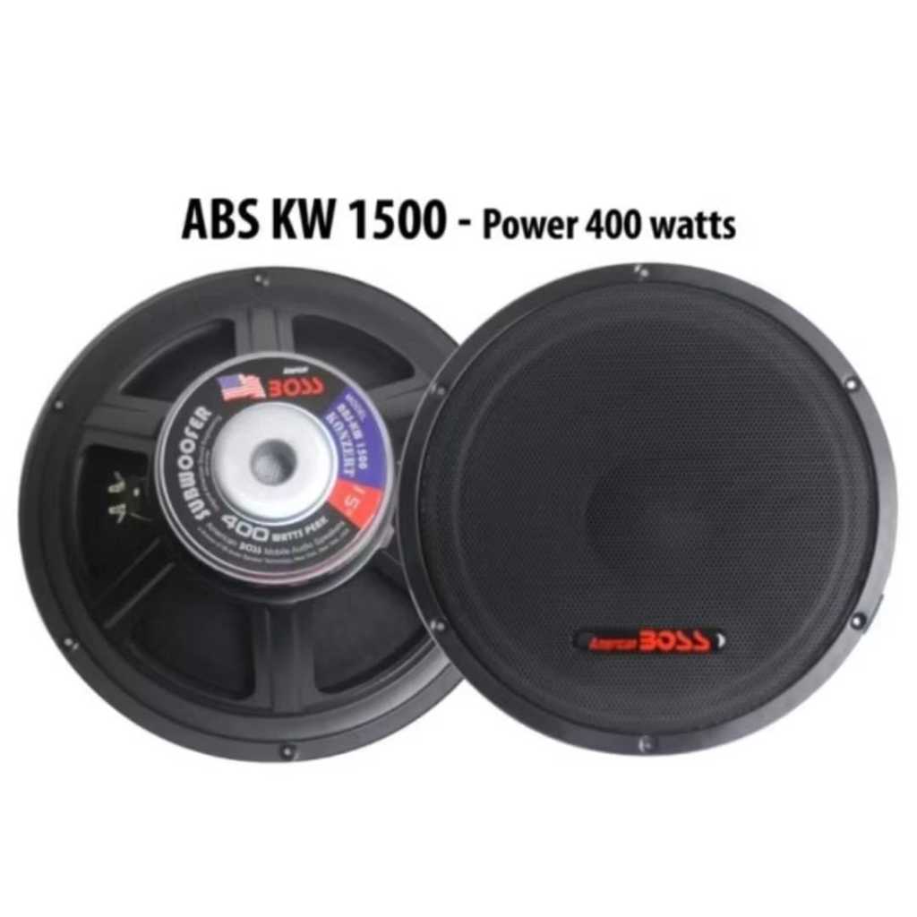 Subwoofer komponen 15" American boss ABS KW-1500