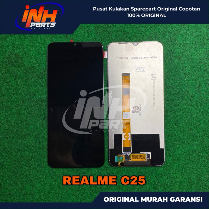 [INH PARTS] LCD TS TOUCHSCREEN REALME C25 ORIGINAL COPOTAN
