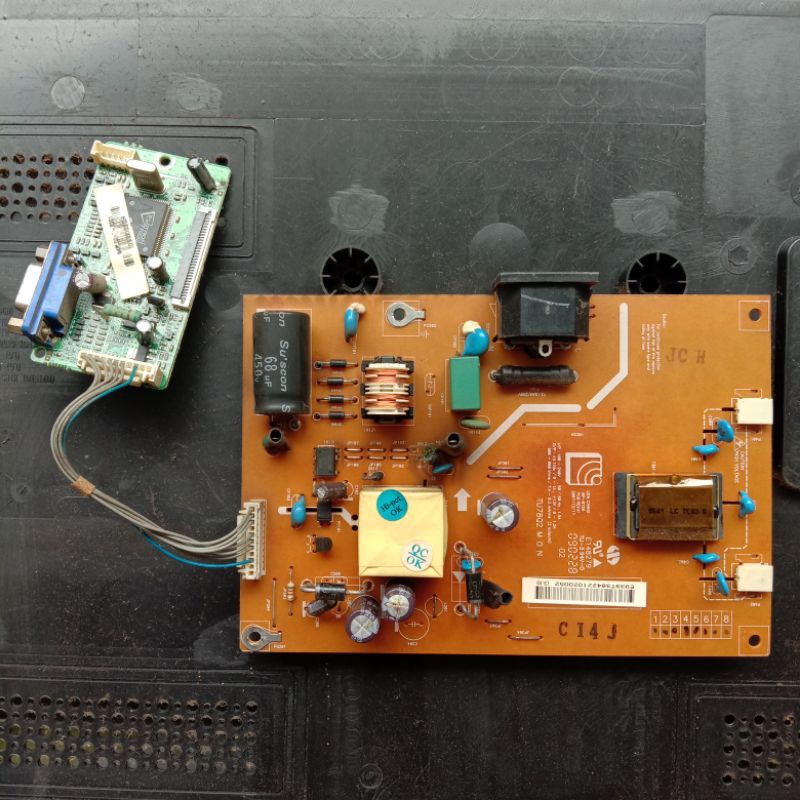 Mb mobo & psu power suplay monitor LG w1642s-pf  W1642S-PF