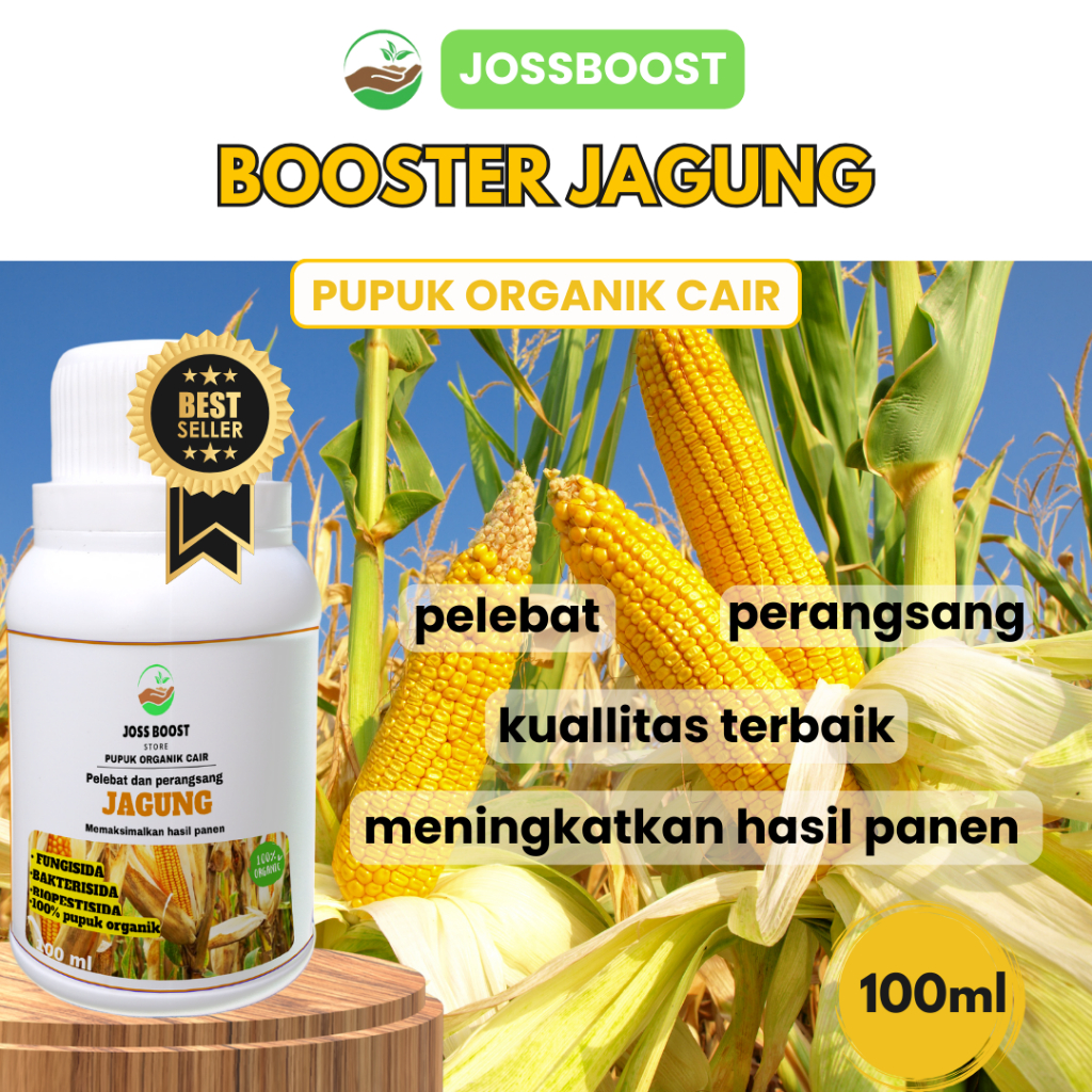 JOSSBOOST pupuk Jagung 100ml pupuk organik cair tanaman Jagung booster Jagung