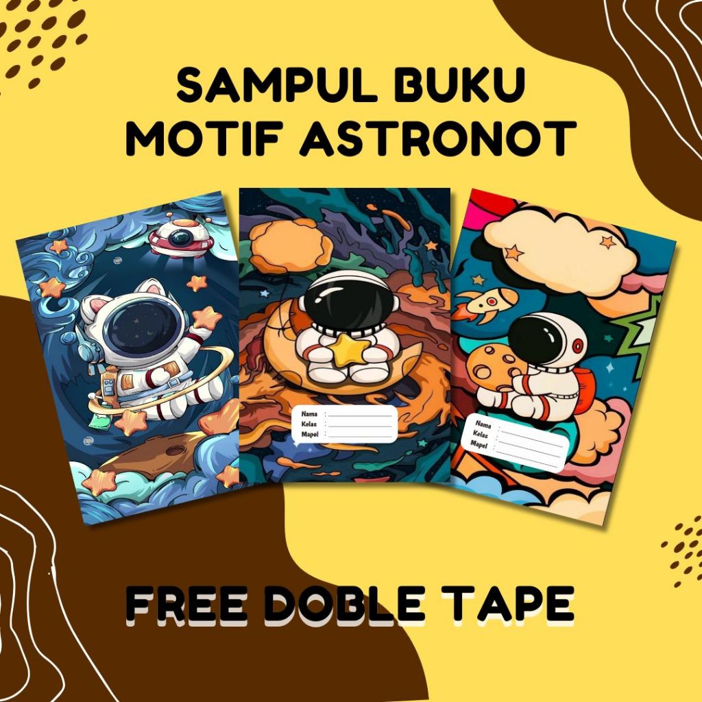 

SAMPUL BUKU TULIS CUSTOM NAMA, KELAS DAN MAPEL SIDU CAMPUS BIGBOSS MOTIF ESTETIK ASTRONOT (ISI 10 PCS) FREE DOBLE TAPE