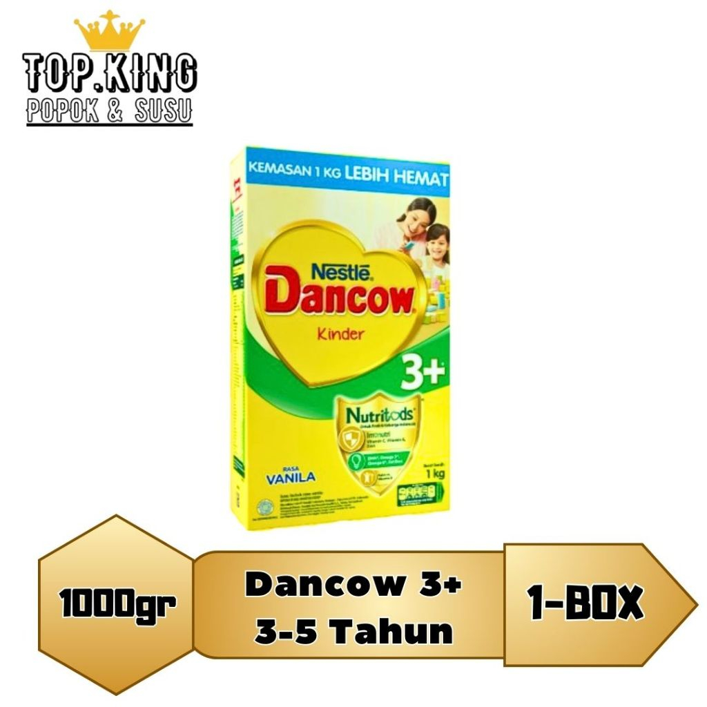 

Dancow 3+ Usia 3-5 Tahun Rasa Madu, Vanila 1kg/top.kingg