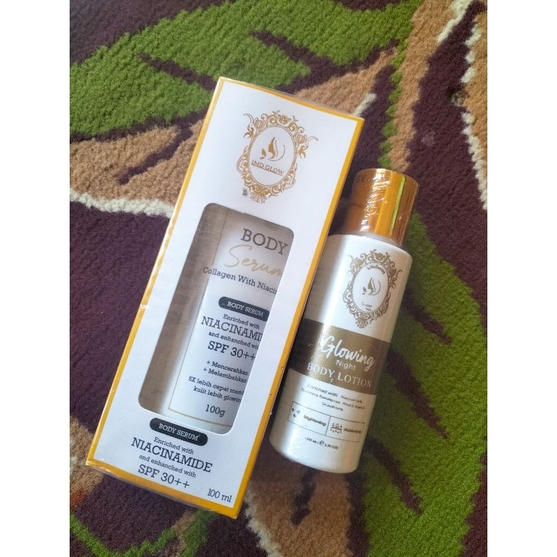 Night lotion Hb glowing + bodyserum