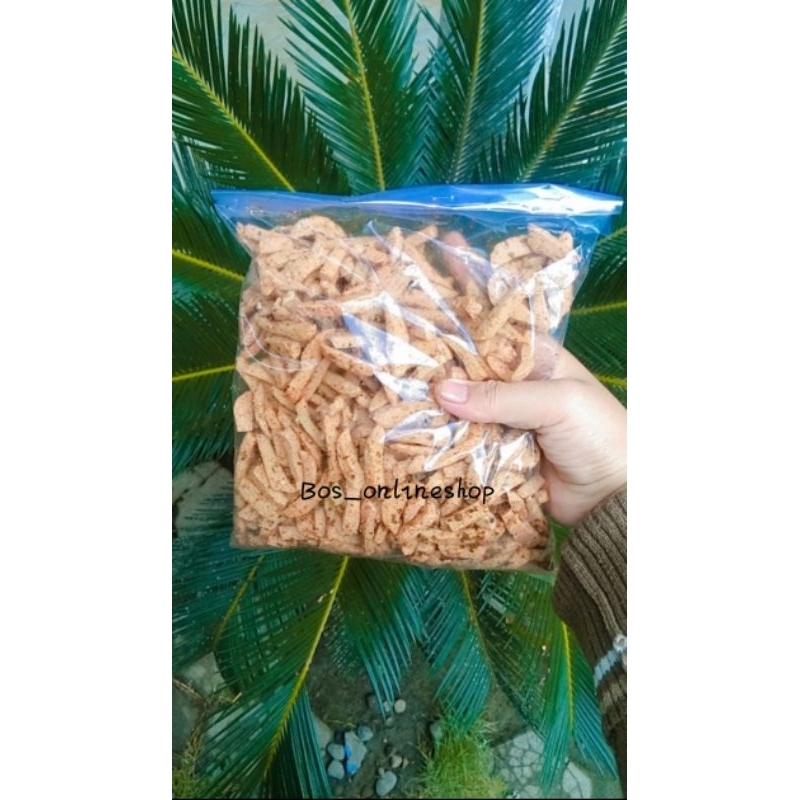 

Basreng pedas daun jeruk 500gram