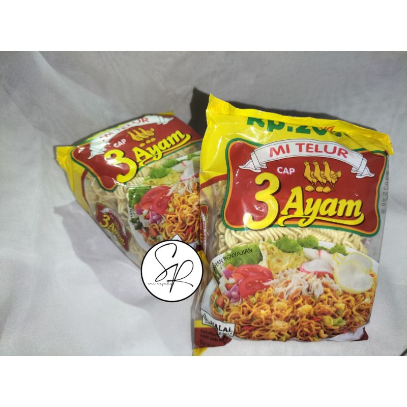 MIE INSTAN - MIE TELUR - MIE TELUR CAP 3 AYAM