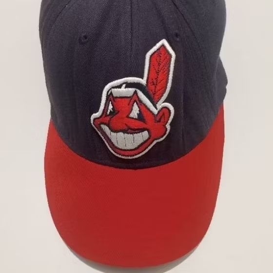 TOPI BASEBALL MLB INDIAN'S OFFICIAL TAG FLEXFIT SECOND ORIGINAL PRELOVED