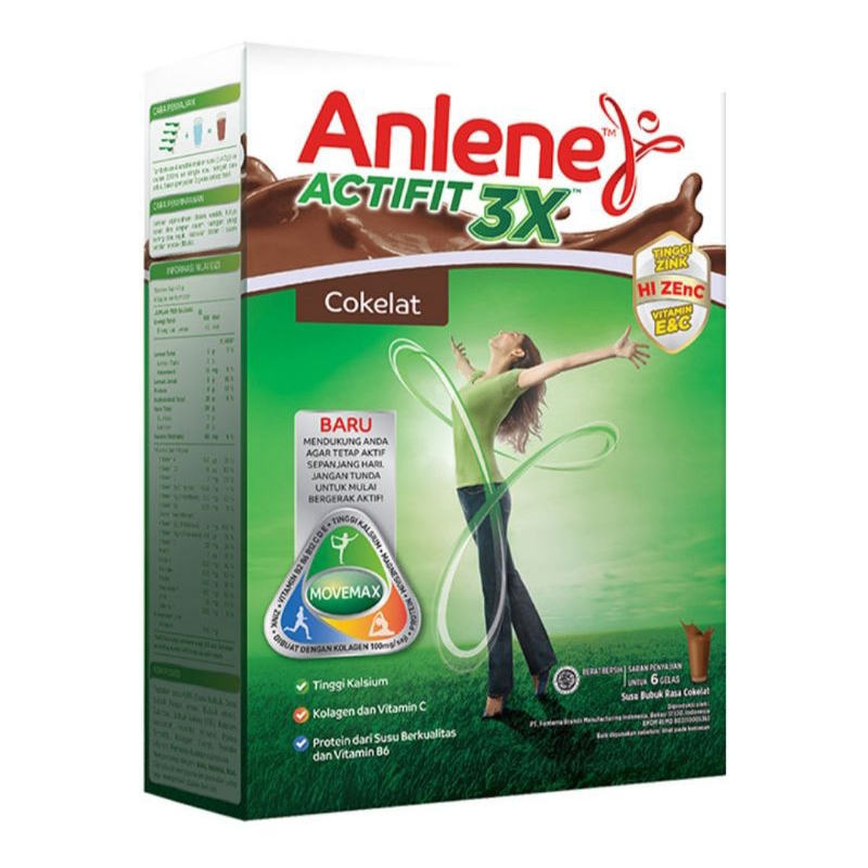 

Anlene Actifit Susu Bubuk Cokelat 230 g