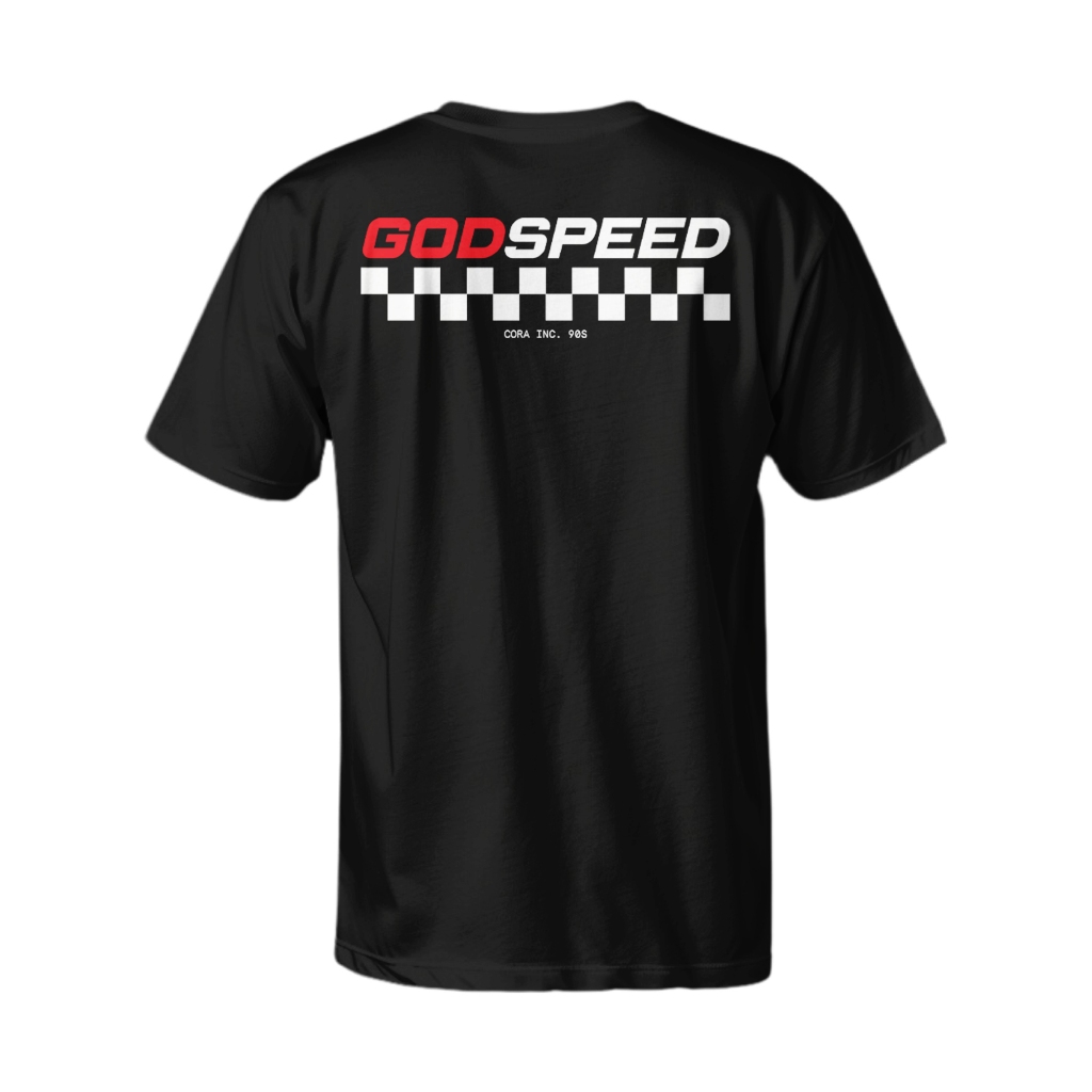 CORA+ T-SHIRT Kaos Pria GODSPEED 24S PREMIUM