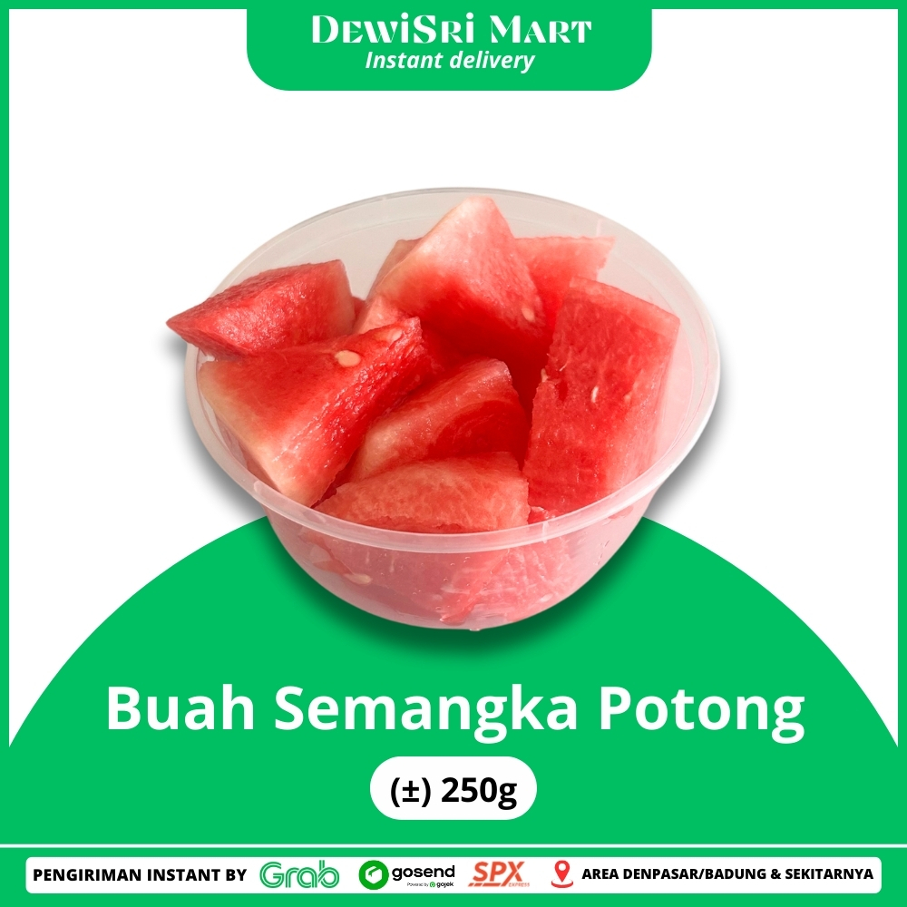 

Buah Semangka Potong (±) 250g - Dewi Sri Mart