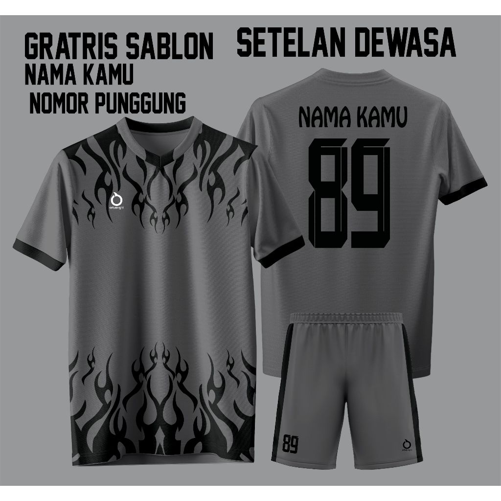 GRATIS SABLON JERSEY FUTSAL/JERSEY BADMINTON/JERSEY BOLA/DEWASA COWO CEWE