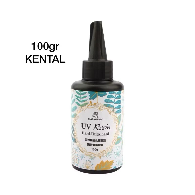 100gr UV Resin Hard Type Quick Curing Glue kental