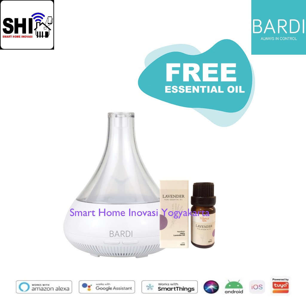 BARDI Smart Diffuser Bluetooth FREE Essential Oil Lavender 10ML