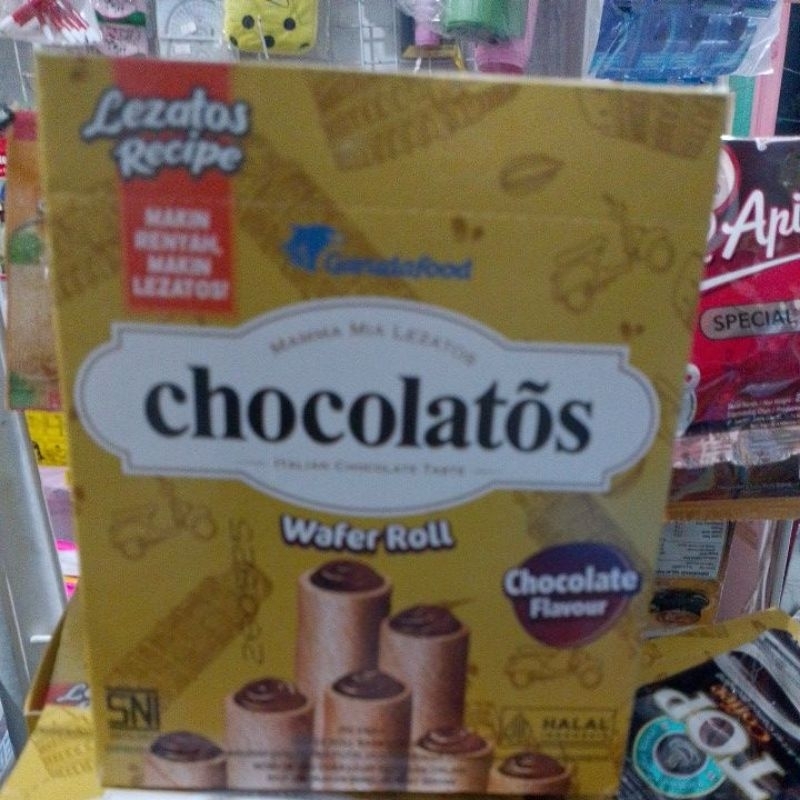 

Chocolatos Wafer Roll Chocolate Flavour