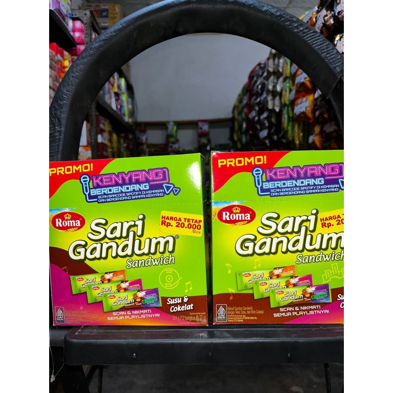 

sari gandum sandwich box isi 12pcs