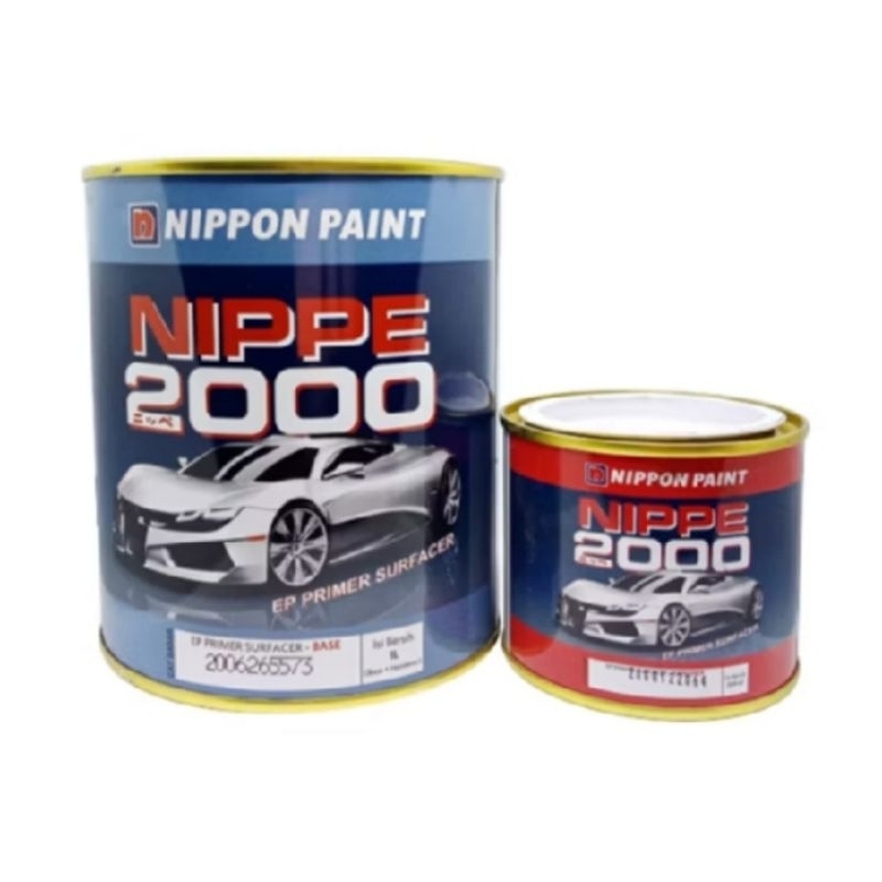 Epoxy Nippe 2000 Primer Surfacer Nippon Paint 1kg Abu-abu