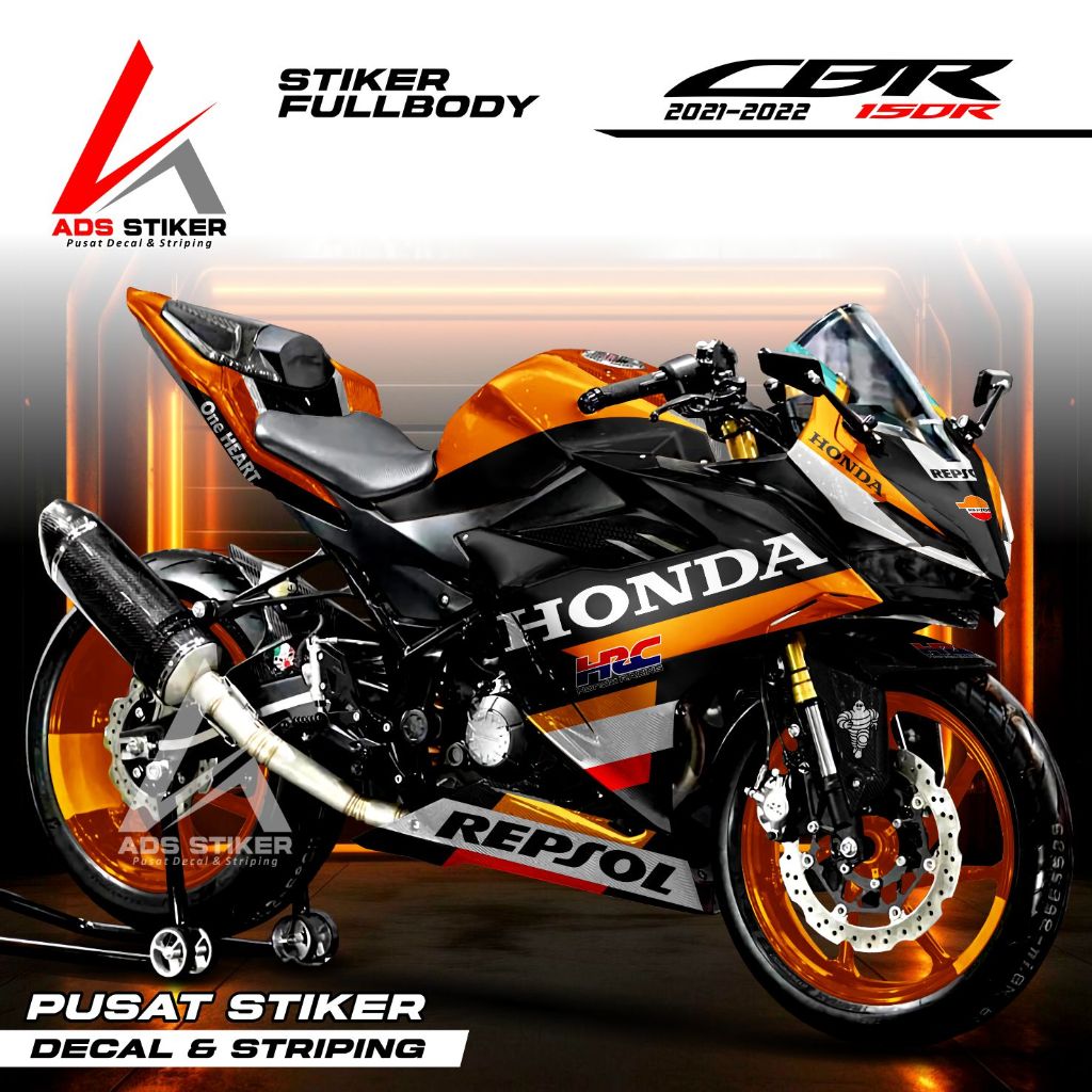 Decal Cbr 150R Full Body 2021 Stiker Cbr 150R 2021 Full Body Striping Cbr 150R 2021 FullBody