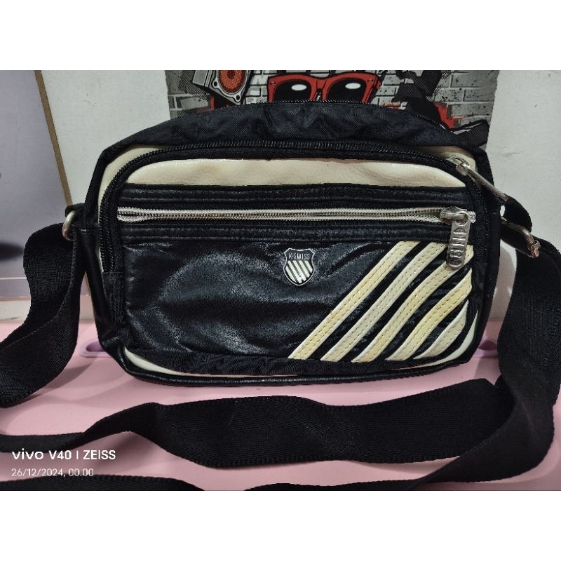 Tas Sling Selempang K Swiss ORI Preloved