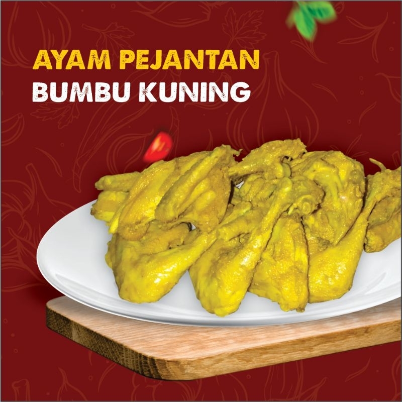 

Ayam Pejantan Bumbu Kuning 5 Potong