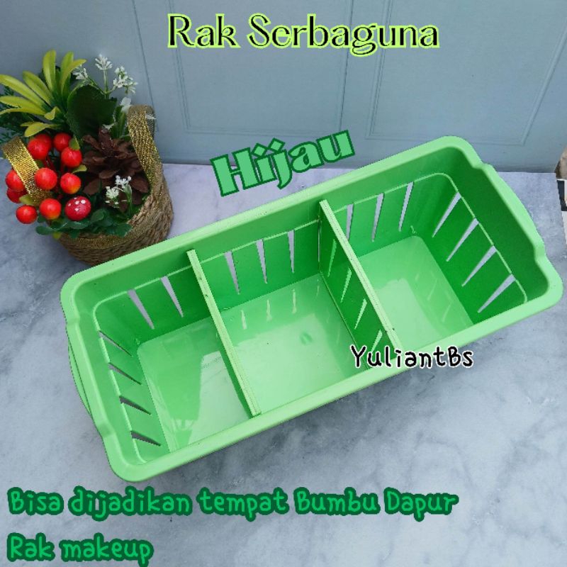 Terlarisss Rak Serbaguna 3 Sekat Minimalis Bisa Di Jadikan Tempat Bumbu Dapur Cabe Bawang Merah Puti