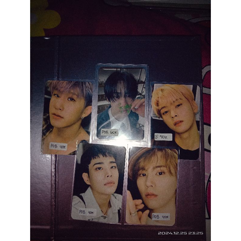 ASTRO - MJ JINJIN EUNWOO ROCKY POB APPLE MUSIC A (LUCKY DRAW) SWITCH ON - SANHA POB EVERLINE INCENSE