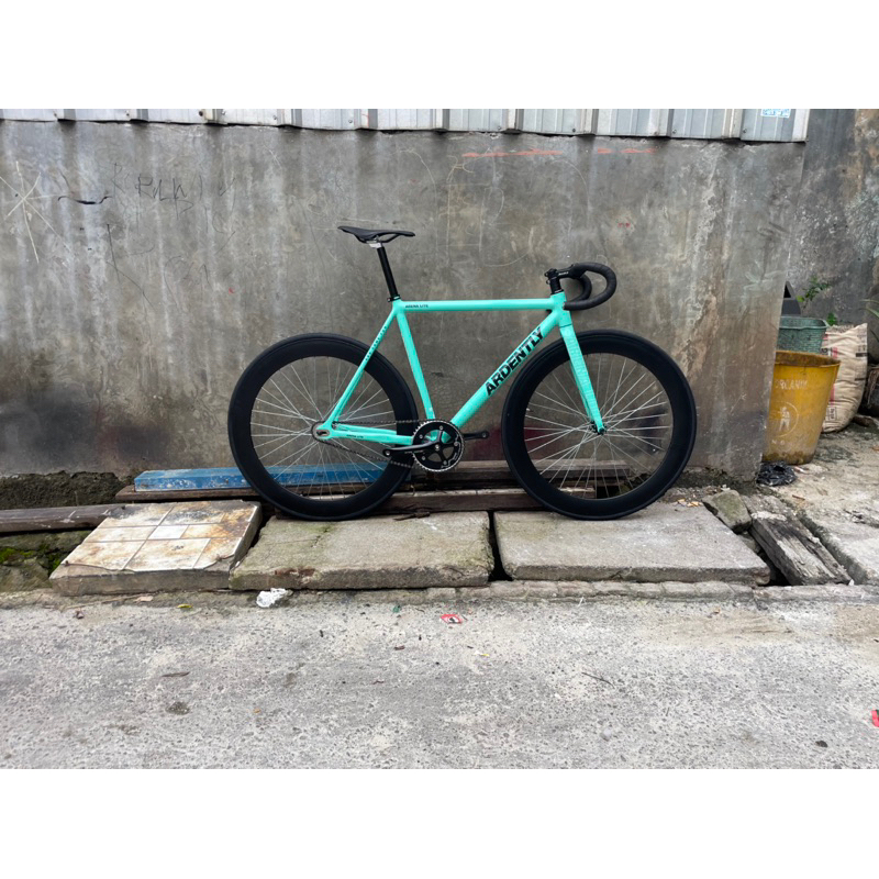 New original fullbike sepeda fixie Ardently Arena Lite alloy  doltrap / torpedo  tosca