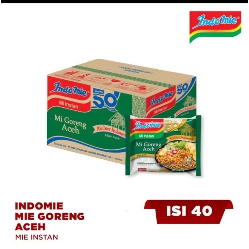 

indomie goreng aceh 1 dus isi 40 pcs