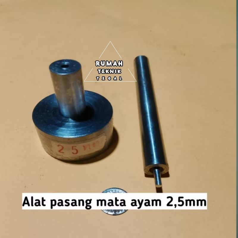 Alat Pasang Mata Ayam 2.5mm