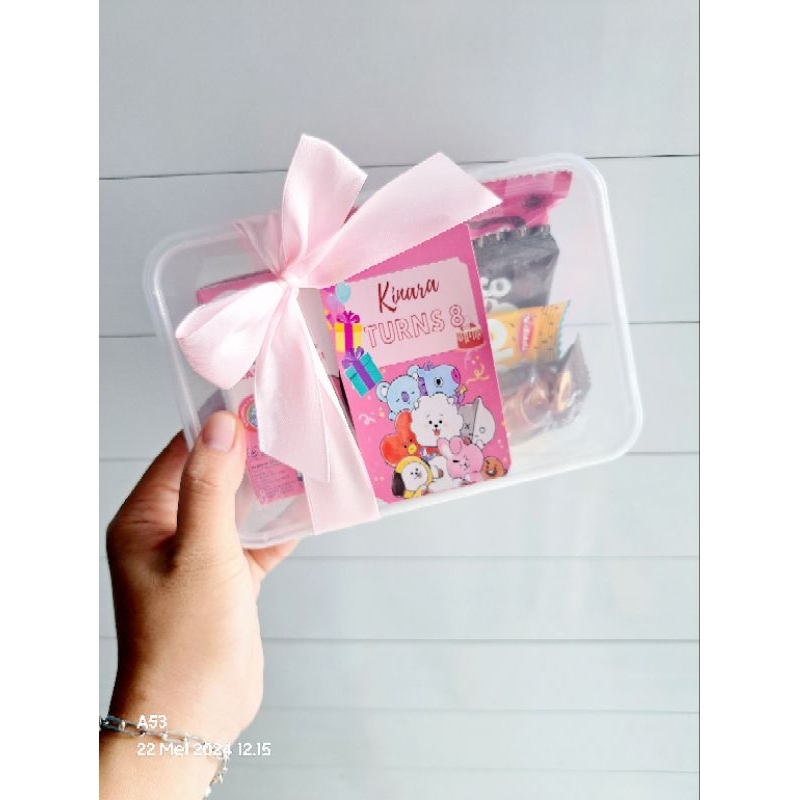 PAKET SNACK ULTAH ANAK KEMASAN THINWALL