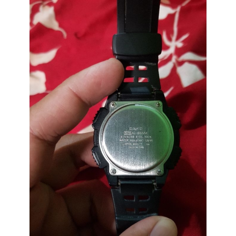 Jam Tangan Casio AQ-S800W Second